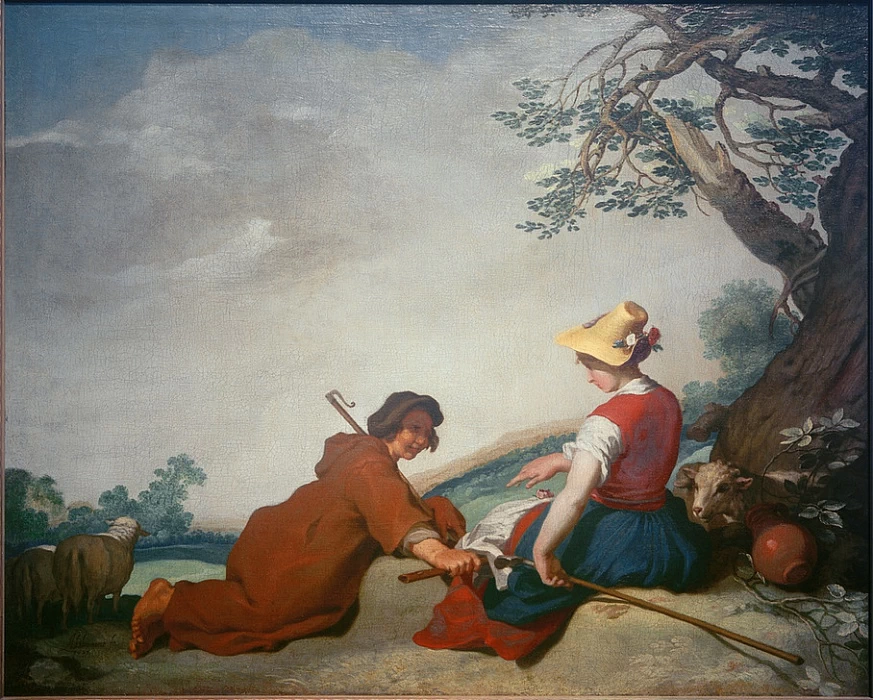 Pastore e pastorella - Niedersächsisches Landesmuseum, Hannover